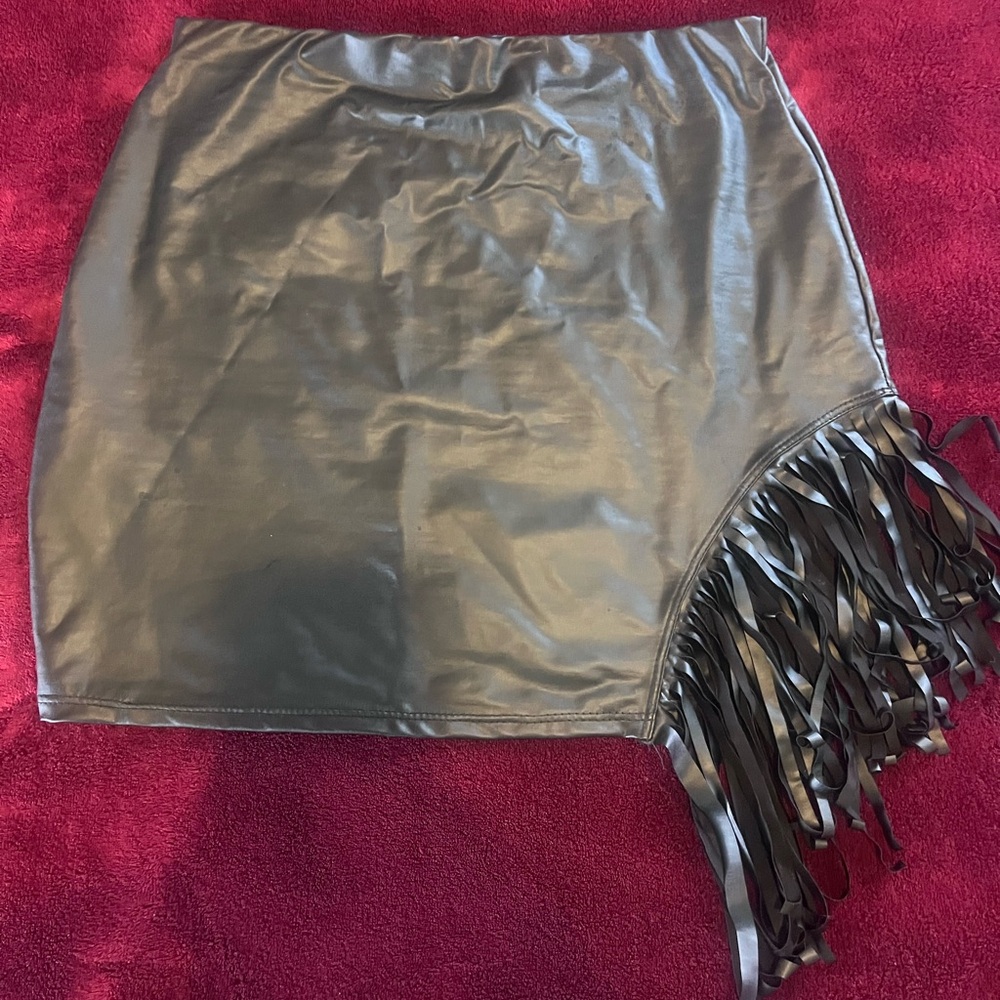 Leather skirt Medium